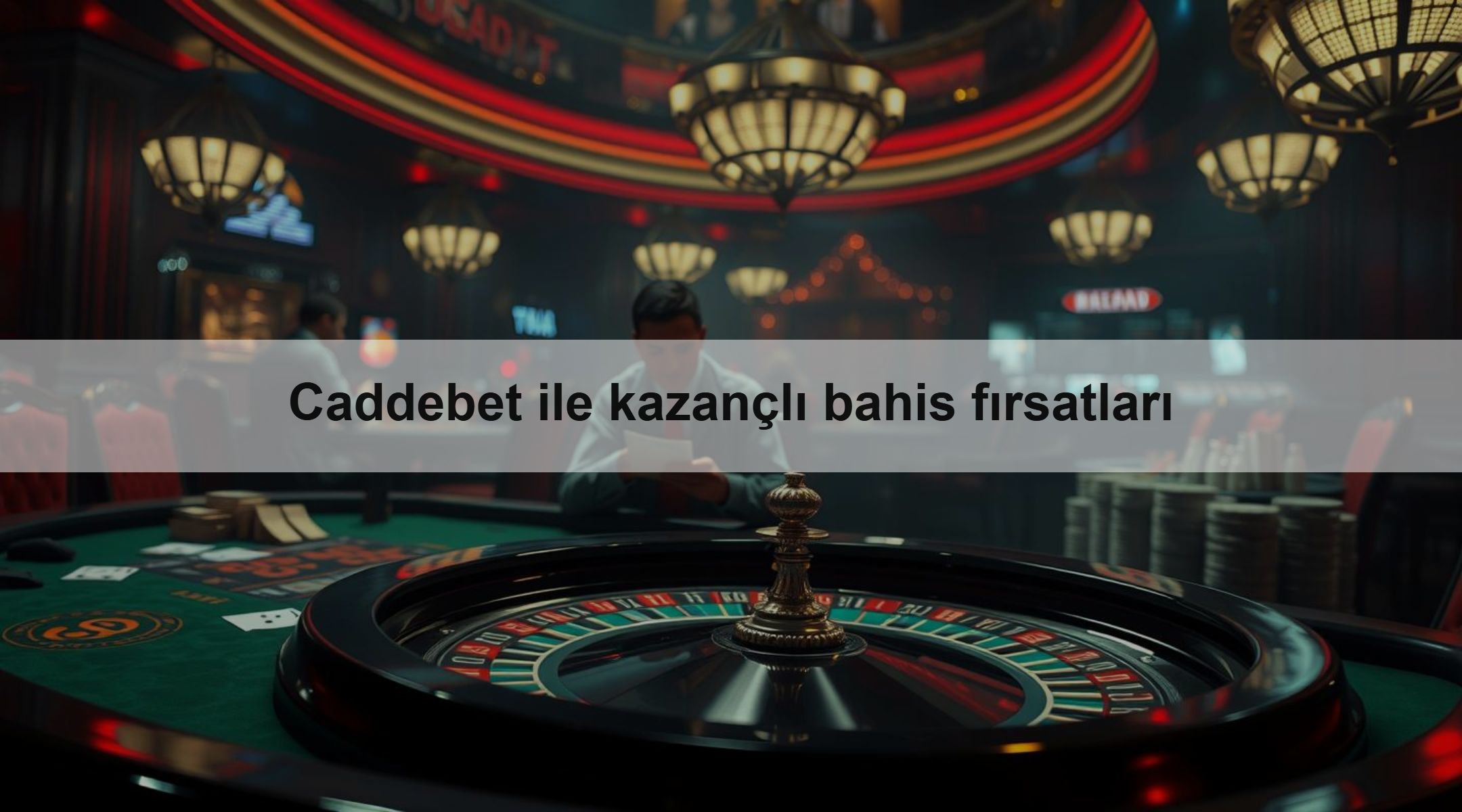 Caddebet ile kazançlı bahis fırsatları 1 Caddebet ile kazançlı bahis fırsatları