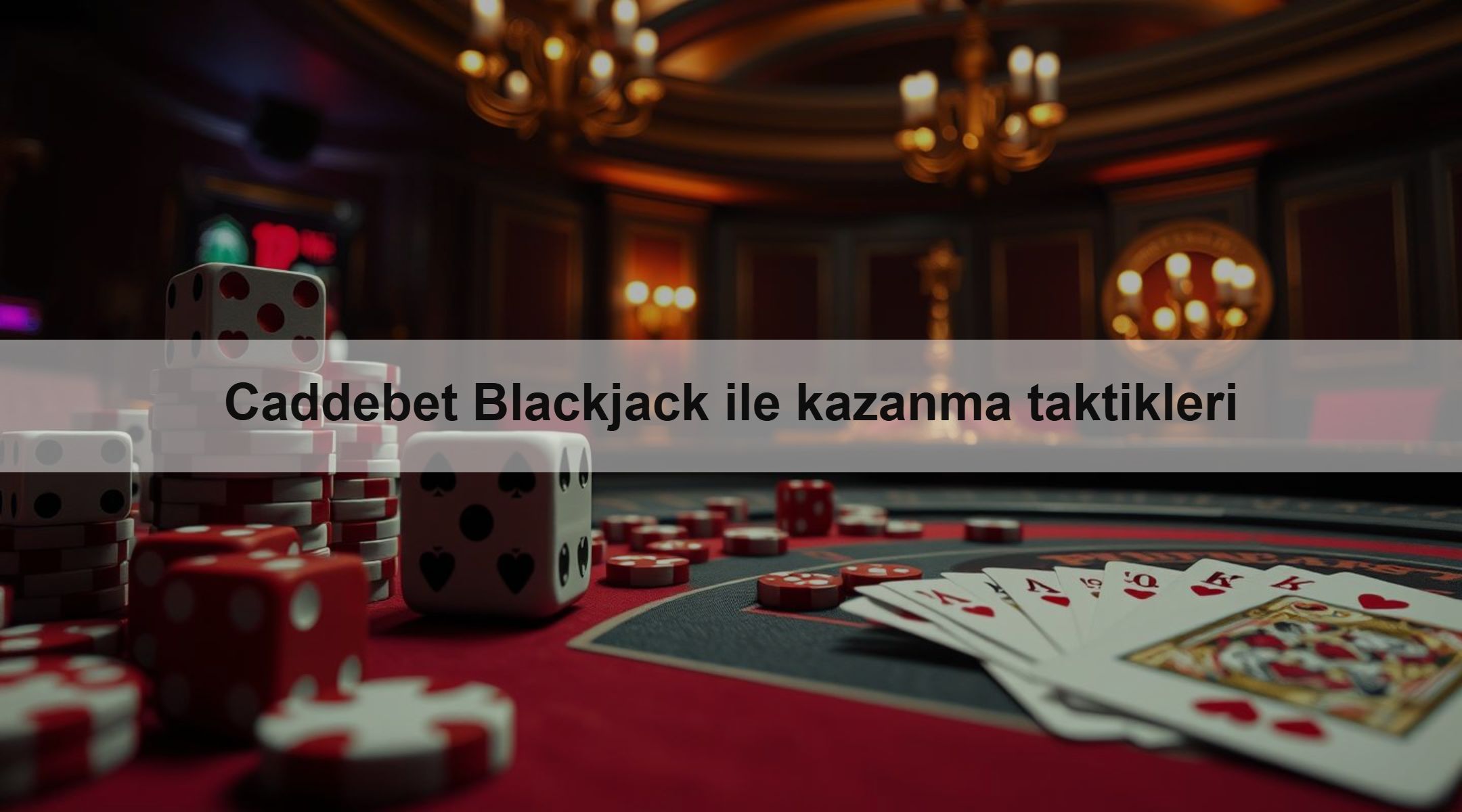 Caddebet Blackjack ile kazanma taktikleri