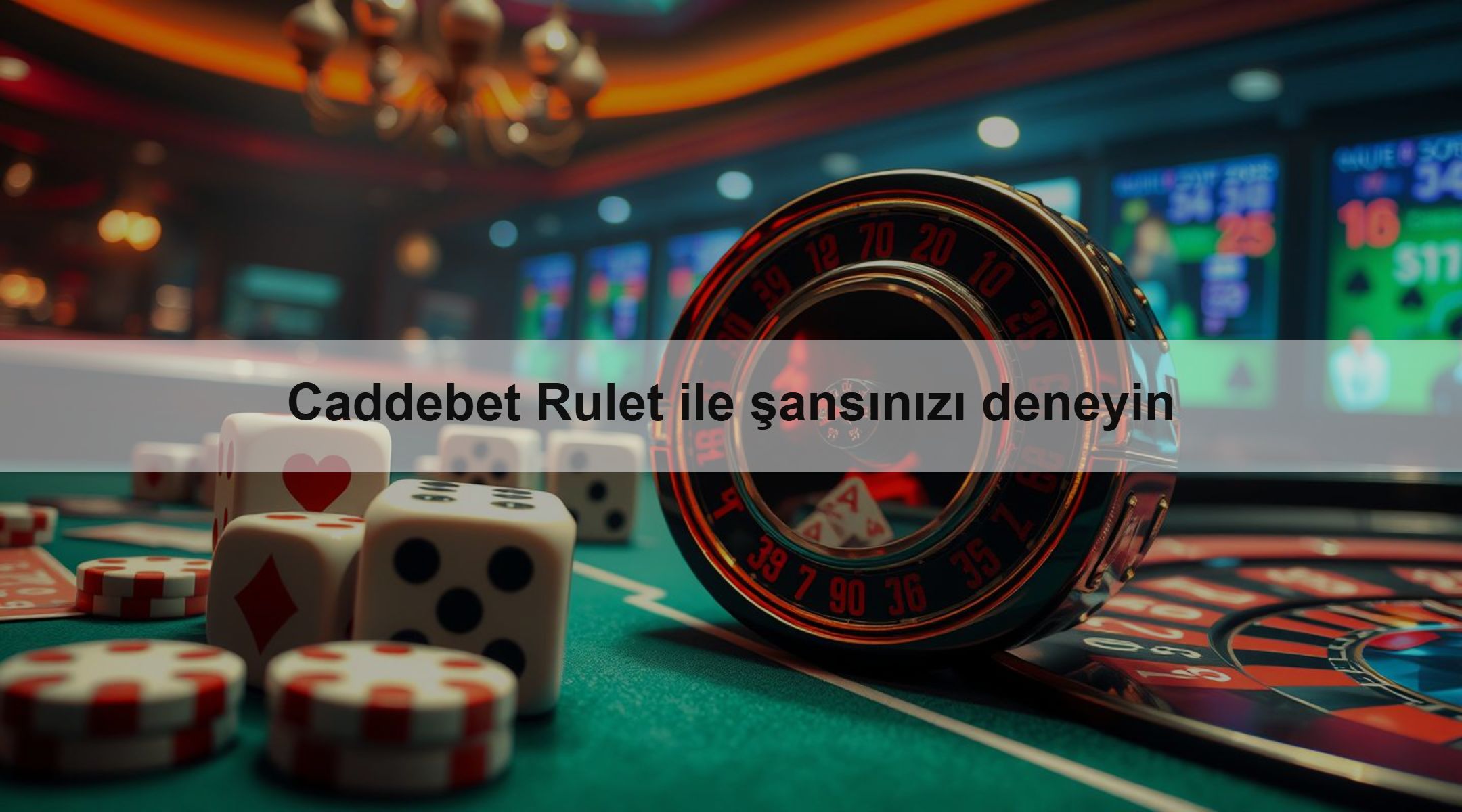 Caddebet Rulet ile şansınızı deneyin 1 Caddebet Rulet ile şansınızı deneyin