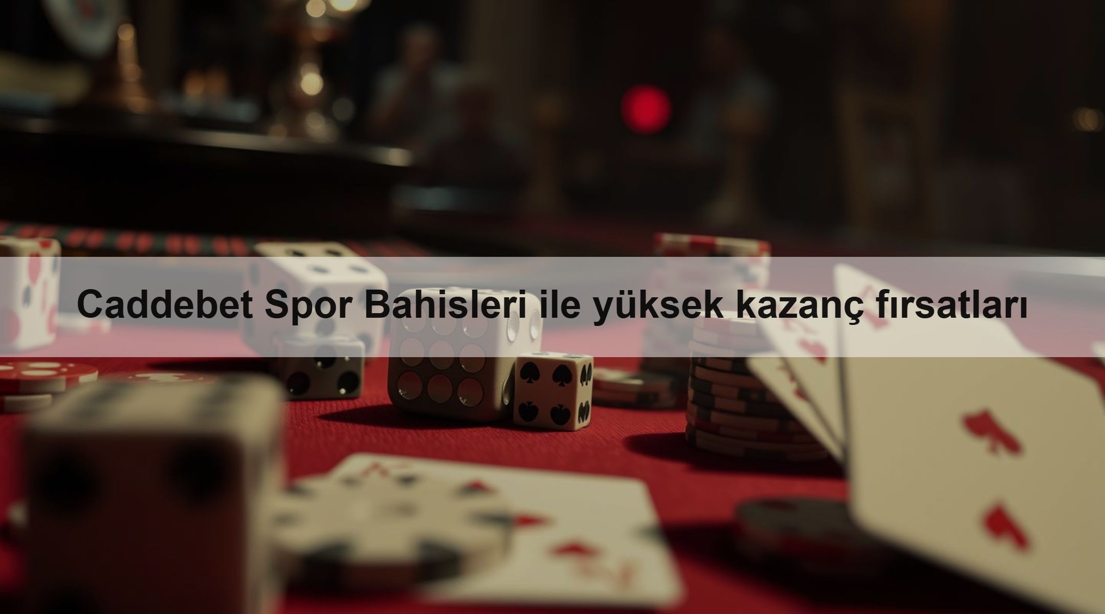 Caddebet Spor Bahisleri ile yüksek kazanç fırsatları