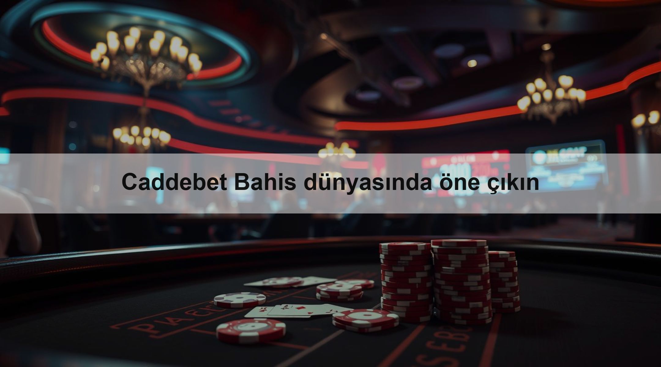 Caddebet Bahis dünyasında öne çıkın