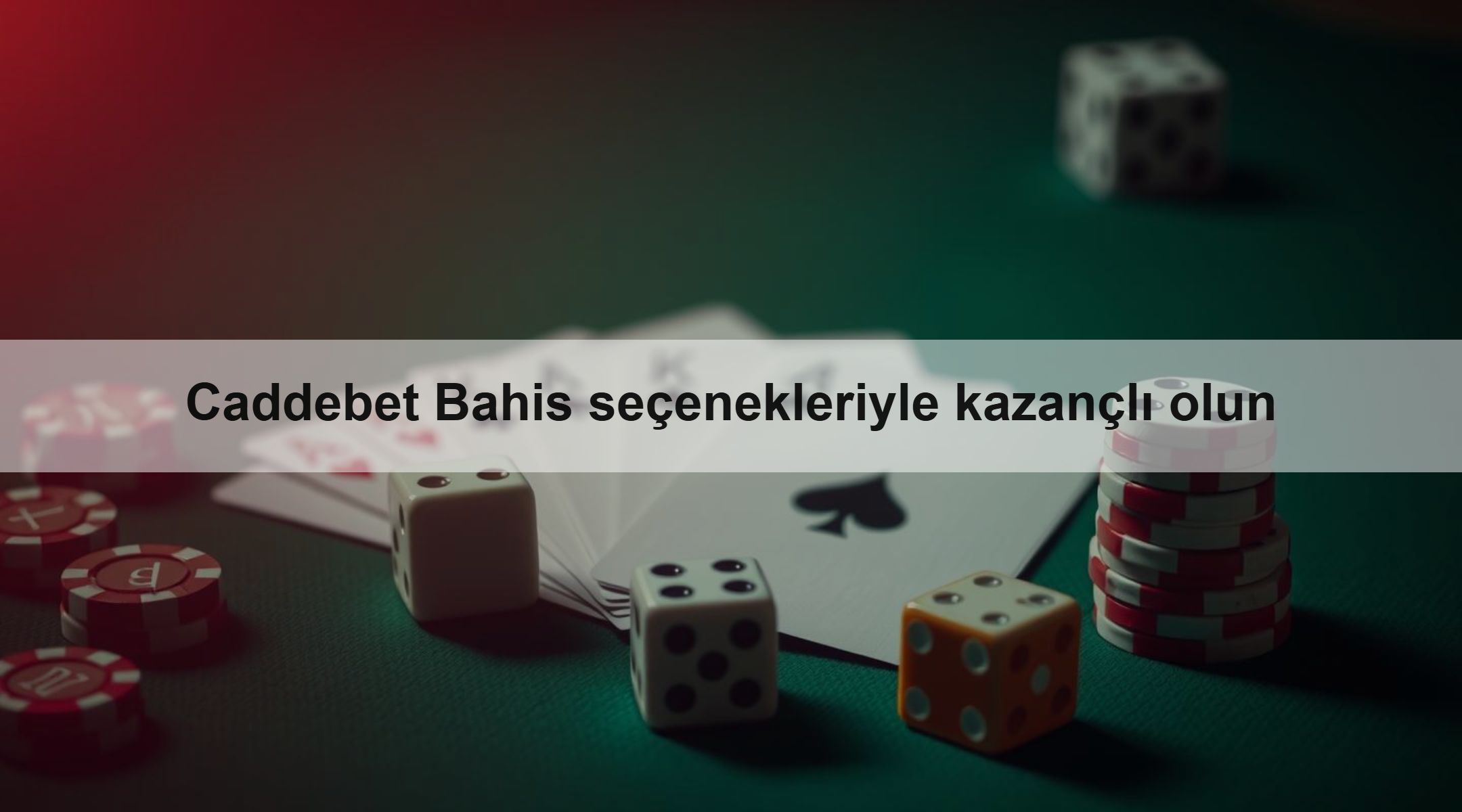 Caddebet Bahis seçenekleriyle kazançlı olun 1 Caddebet Bahis seçenekleriyle kazançlı olun